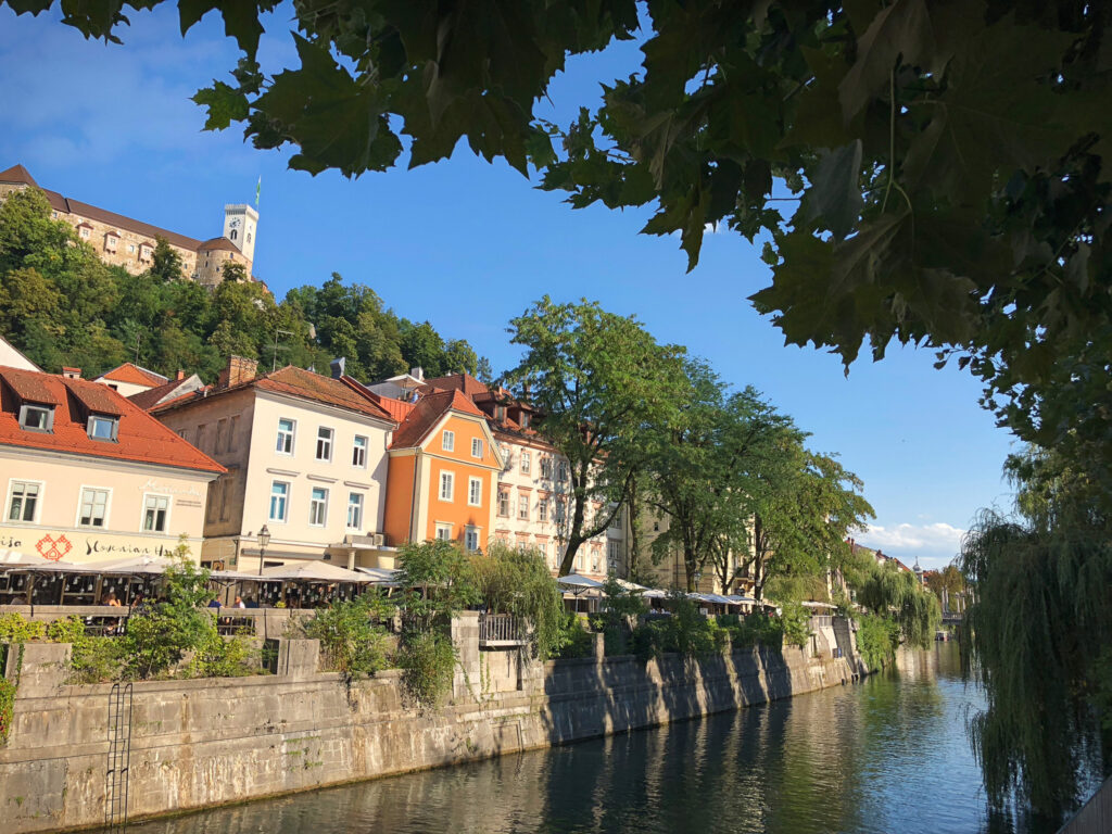 Ljublijana waterfront